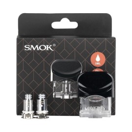 Smok Nord Kartuş Paketi Siyah 3ML Kapasiteli Yedek Coil Seti