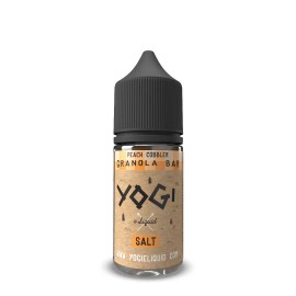 Yogi Peach Cobbler Granola Bar Salt Likit