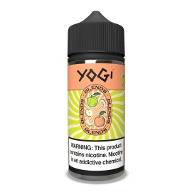 Yogi Blends Apple Peach İce E Likit 100 ML⤑3MG