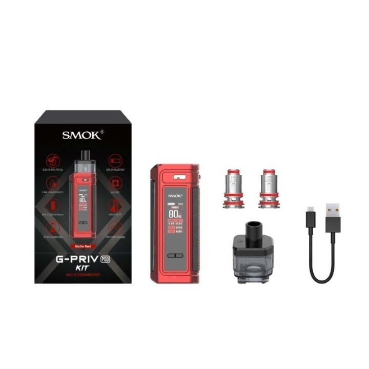 Smok G PRIV Pod Mod | Smok Smok Pil Kapasitesi: 2500 mah;