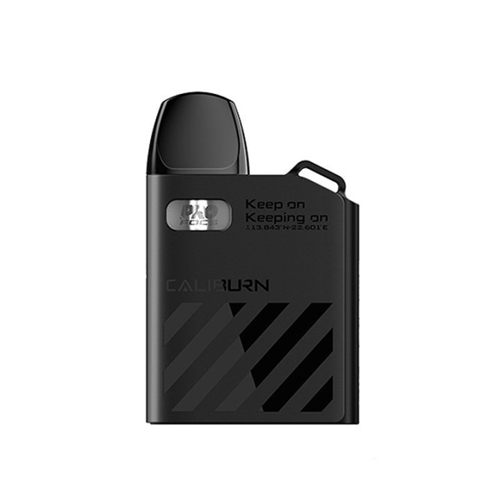 Uwell Caliburn AK2 Pod Mod Siyah, kompakt ve şık elektronik sigara.