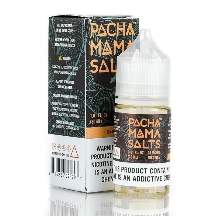 Pacha Mama Icy Mango Salt Likit Orjinal Salt Likit